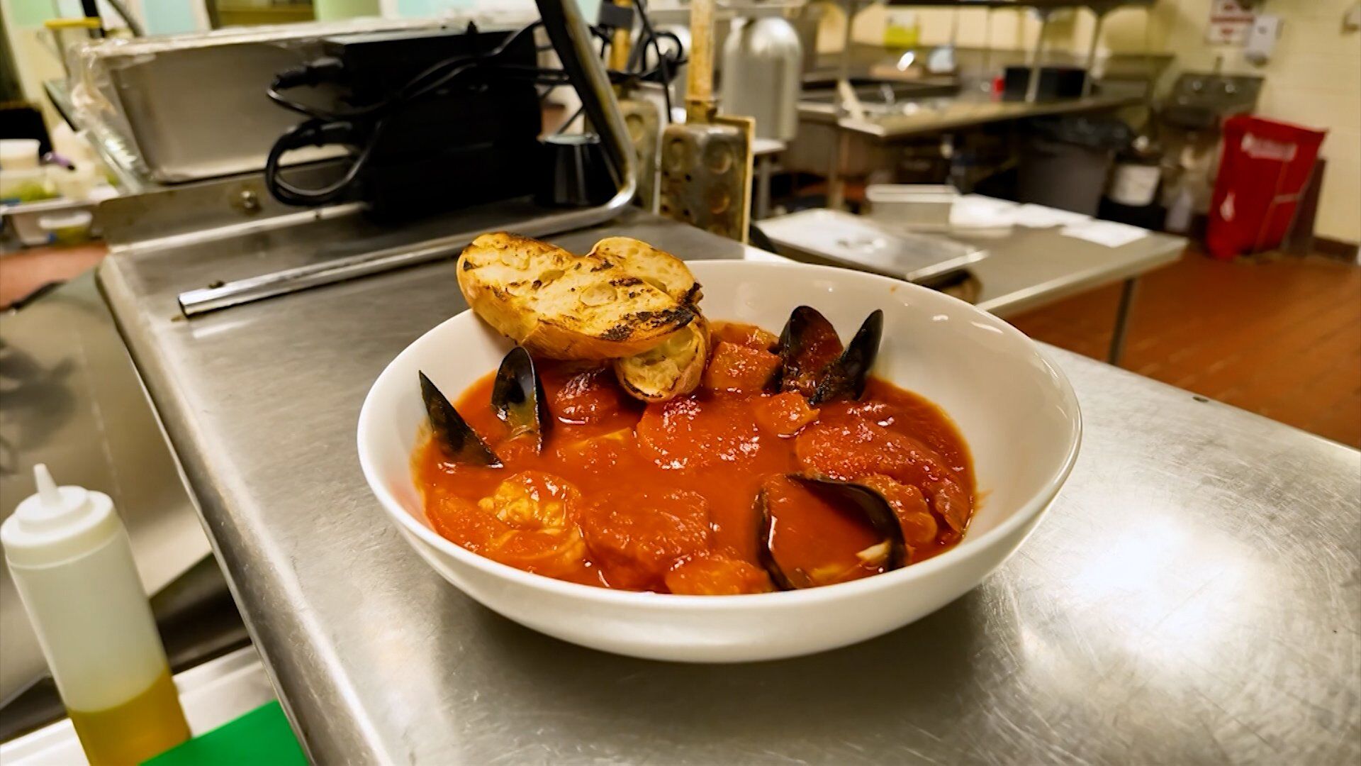 DelmarvaLife's James McDonald is Trying Out a Seafood Stew at Savour Restaurant